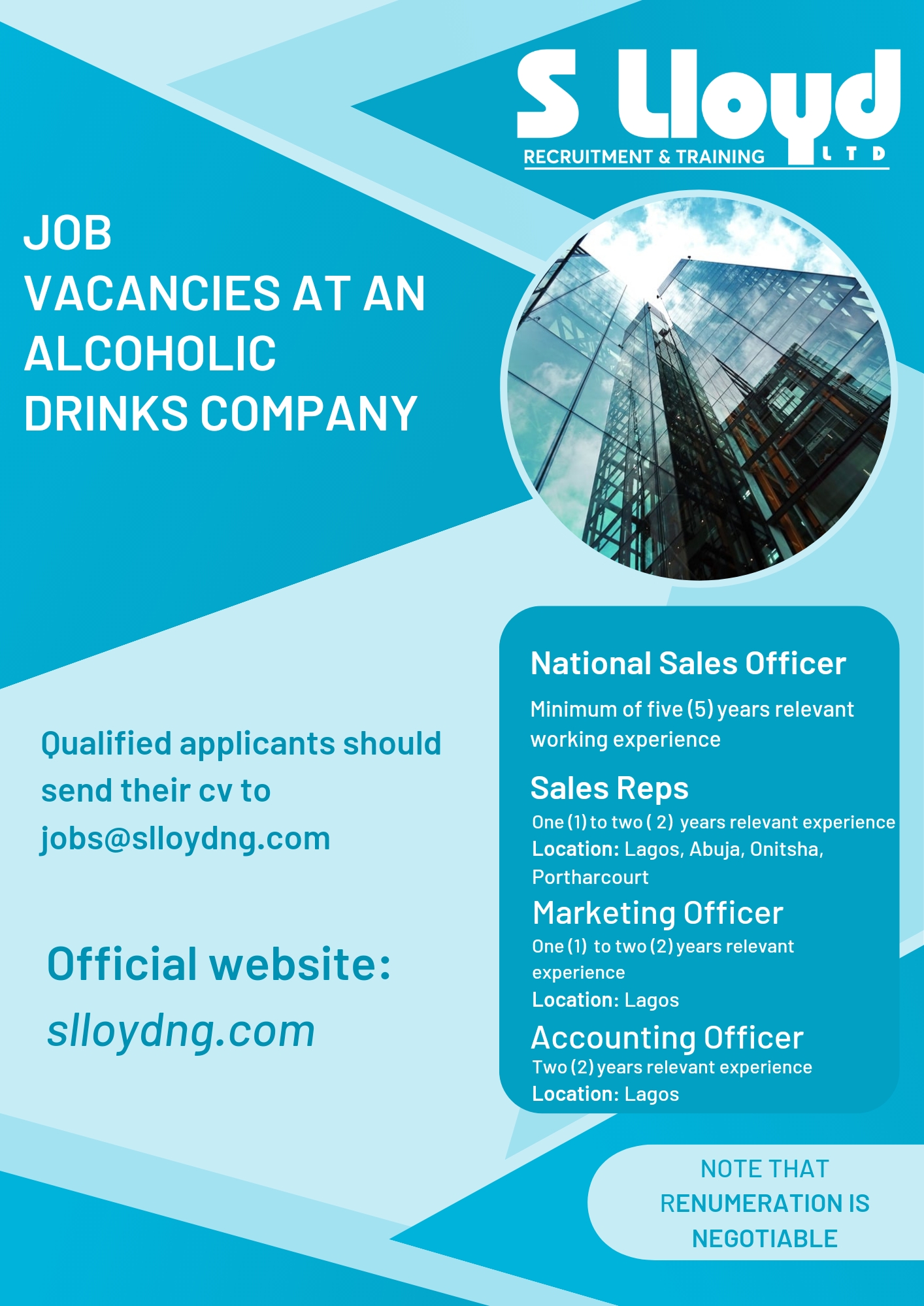 alcoholic-drinks-company-vacancy-s-lloyd-limited